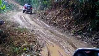 Offroad/ฝนกระหน่ำ สวนยาหลวง จ.น่าน