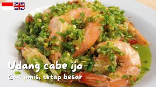 Udang cabe ijo gak amis super enak | Green chilli shrimp are not super fishy