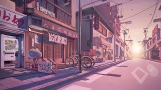Urban Environment Painting Process | Album Cover Time Lapse