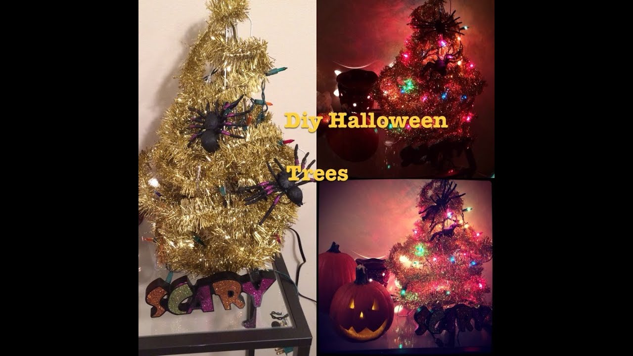 Diy Halloween Tree Youtube
