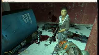 The Zombie & Headcrab Infested Hospital Of Horrors | HL2: Episode 1 Part 12 (Logan Mansion Games)