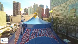 Aerialworks - Big Apple Circus - in Ultra High Definition 4k