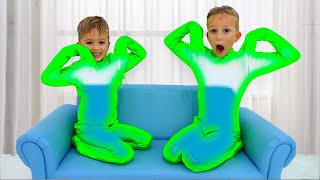 Funny stories with toys for kids - Vlad and Niki s
