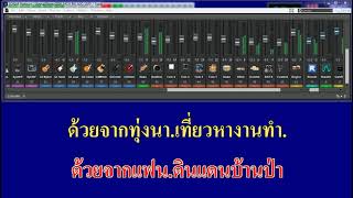 หนุ่มนาสัญญาน้อง - ไก่ฟ้า ดาดวง [ระบบเสียงคาราโอเกะ by โปรเจคSONAR]