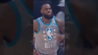 LeBron First Dunk Back in Cleveland