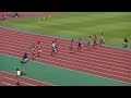 2013埼玉関東中学陸上男子2年100m決勝