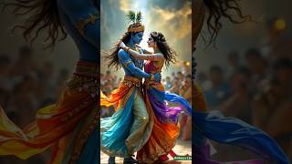 Radha Krishna dance 💞💗 4K#ytshorts #hindugod #krishna #radhekrishnaa #trendingshorts