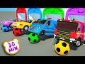 Wheels on the Bus + Finger Family Song | Soccer Balls +more Baby Nursery Rhymes & Kids Songs