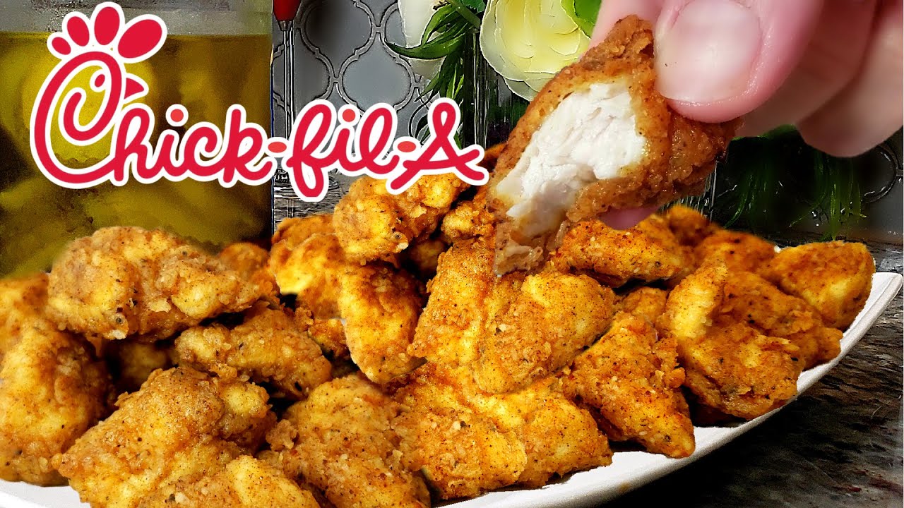 Homemade Chick-Fil-A Nuggets Recipe Copycat Recipe