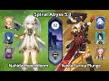 F2P C0 Nahida Hyperbloom & C0 Navia Furina Plunge - Spiral Abyss 5.1 Floor 12 Genshin Impact