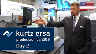 Ersa Productronica TV 2019 – Day 2 – Industry 4.0 + Automation + HR 550 XL