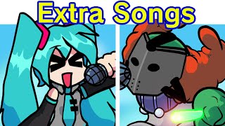 Friday Night Funkin' VS Hatsune Miku 2.0 Extra Bonus Songs (FNF Mod/Hard) (Tricky \u0026 Carol)