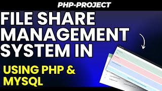 File Management System in PHP and MySQL With Source Code