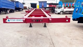 Tri Axle 40Ft Container Chassis for Sale in Congo