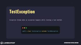 org testngTestException with example