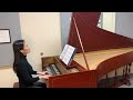 Francois Couperin, L' Art de toucher le clavecin, Prelude #1, Harpsichord