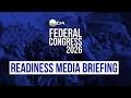 DA Congress 2026 Readiness Media Briefing