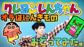 【クレヨンしんちゃん】オラはにんきもの踊ってみた【リアルアキバボーイズ　ゾマ】