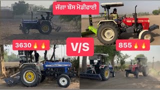 ਦੇਖੋ ਚਲਦੇ ਟਰੈਕਟਰ 3630V/S855 #khambheravlog #trending #punjab #tractor #tractor #punjabi #maan #song