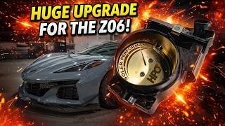 My C8 Corvette Z06 Gets INSANE Airflow BOOST With 92mm Soler Throttle Bodies!