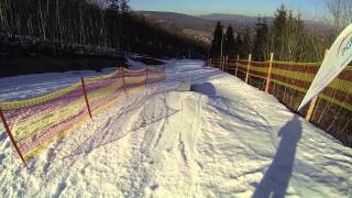 GoPro Hero 3: wisla soszow snowboard freeride, slide, jump, soszów zjazd snowpark marzec 2015