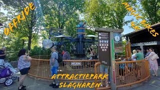 Offride Magic Bikes Attractiepark Slagharen (Zamperla Magic Bikes) 4K