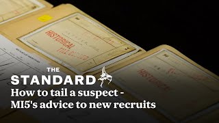 How to tail a suspect MI5's advice to new recruits