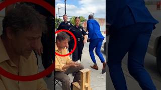 The Police Took His Shoe Shine Cart But He Had No Idea Why #shorts #kindness
