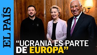 Von der Leyen: “Una Ucrania derrotada debilitaría a Europa, pero también a EE UU”