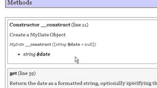 LearnPHP Tutorial Level 2, Chapter 8. Using PHP Objects