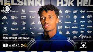 HJK vs Haka 2-0 - Brooklyn Lyons-Foster