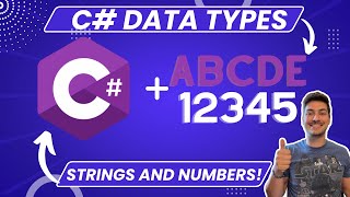 Using String and Numerical Data Types with C# Code in Visual Studio! Beginner Programming Tutorial