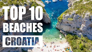 10 of the BEST BEACHES in CROATIA - Most beautiful beaches in Croatia