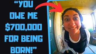 r/EntitledPeople - Insane Karen Mom DEMANDS $700,000 For Raising Me! I \