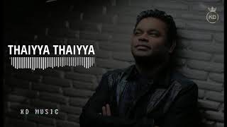 THAIYYA THAIYYA 💞 8D SONG || BASS BOOSTED🎶 || UYIRE || ARR || MANIRATHNAM