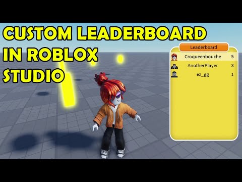Custom Leaderboard In Roblox Studio Lua Youtube