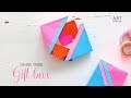 DIY Paper Gift Box | Handmade Box Tutorial | Craft Ideas