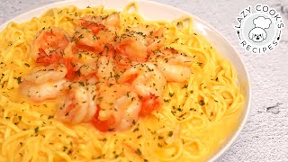 🧀 King Prawns E-Fu Noodles in Cheese Sauce | 👨🏻‍🍳👩🏻‍🍳 Lazy Cook's Recipes