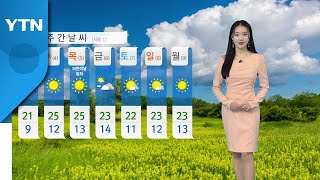 [날씨] 오늘 맑고 선선해요...큰 일교차 / YTN