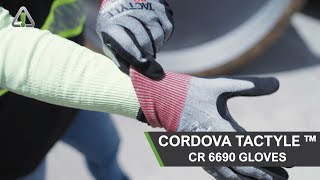 Choose Cordova Tactyle CR Gloves for core safety protection - because your safety matters