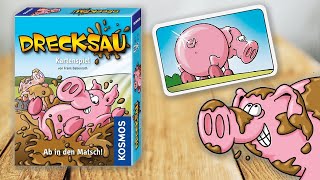 DRECKSAU (Kartenspiel) - Spielregeln TV (Spielanleitung Deutsch) - KOSMOS