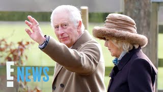 King Charles Returns to London With Queen Camilla Amid Cancer Treatment | E! News