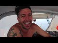 24 hours at sea ... day 1 sailing malaysia to indonesia ep 244