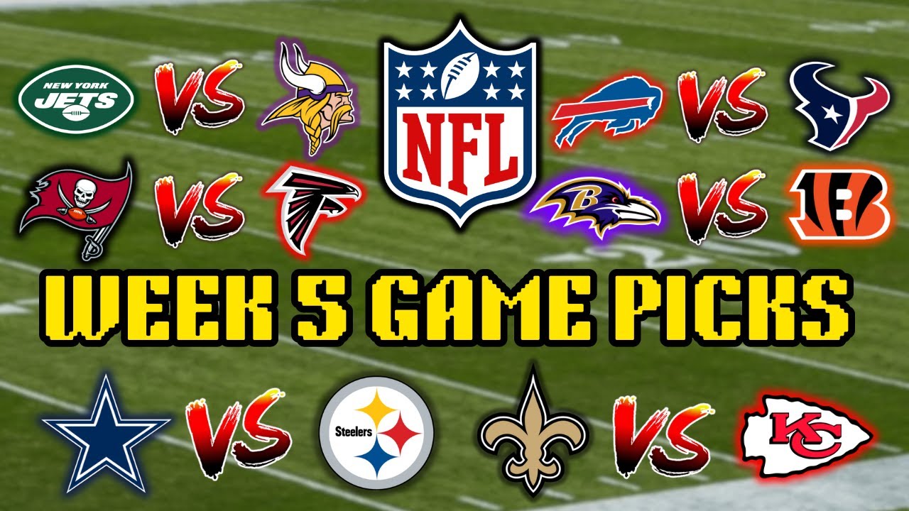 Nfl Week 5 Predictions Youtube