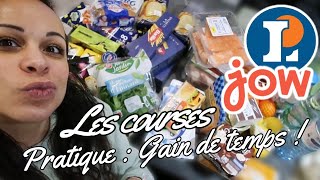 Retour de courses LECLERC : Je m'organise avec JOW !