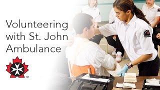 Volunteering with St. John Ambulance