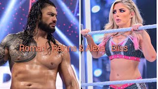 Coka wwe with roman reigns and alexa bliss