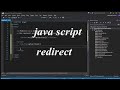 java script redirect
