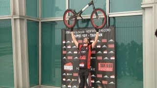 Polish Stunt Cyclist Sets New World Record