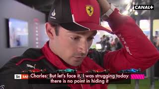 Charles Leclerc & Carlos Sainz Drama after Australian Qualifying 😱 | #f1 #australiangp #qualifying